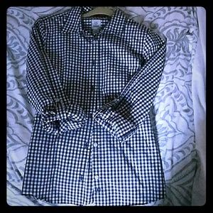 Plaid button up. IZOD  like new. Smoke free home.